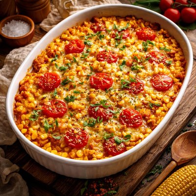 Image of Corn and Tomato Casserole