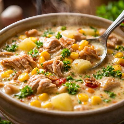 Image of Corn and Tuna Chowder