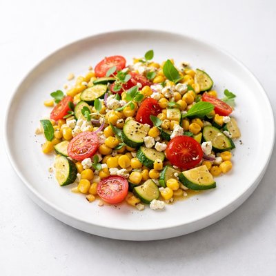 Image of Corn and Zucchini Salad