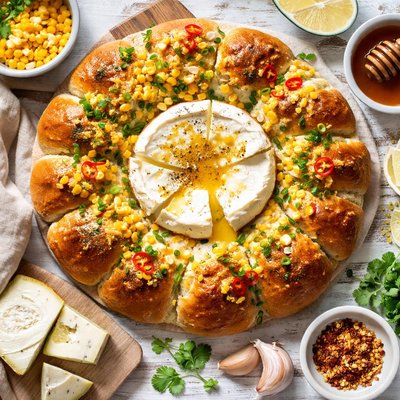 Image of Corn Camembert Bread