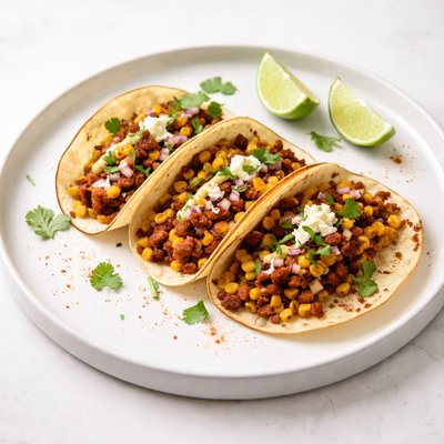 Image of Corn Chorizo Tacos