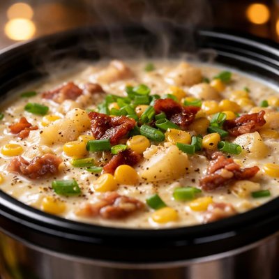 Image of Corn Chowder Crock Pot
