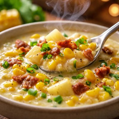 Image of Corn Chowder Raw Food