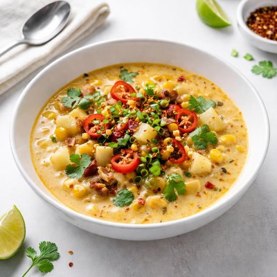 Image of Corn Chowder with a Kick