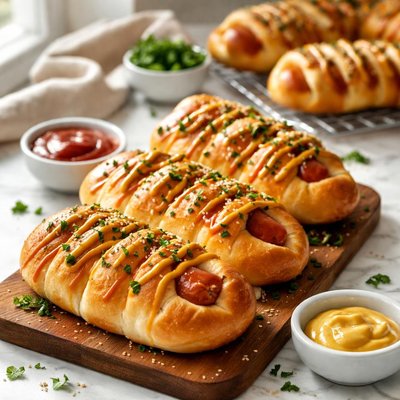 Image of Corn Dog Bread