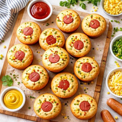 Image of Corn Dog Muffins