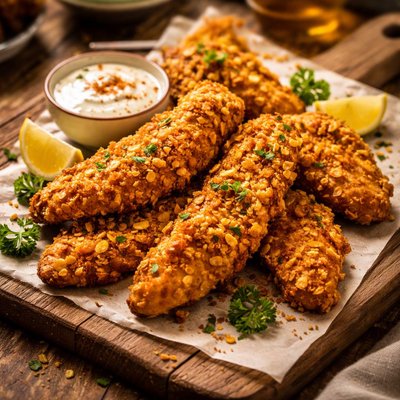 Image of Corn Flake Chicken or Fish