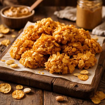 Image of Corn Flake Peanut Butter Candy