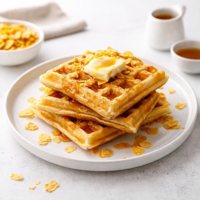 Image of Corn Flake Waffles
