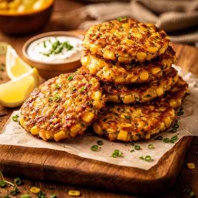 Image of Corn Fritters 21 Day Wonder Diet Day 6