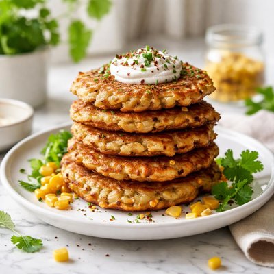 Image of Corn Potato Pancakes