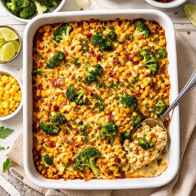 Image of Corn State Broccoli Bake