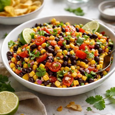 Image of Corn Tomato and Black Bean Salsa