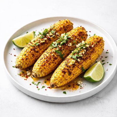 Image of Corn with Spicy Lime Butter