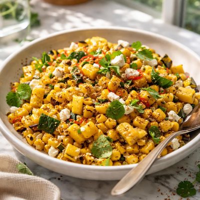 Image of Corn with Squash