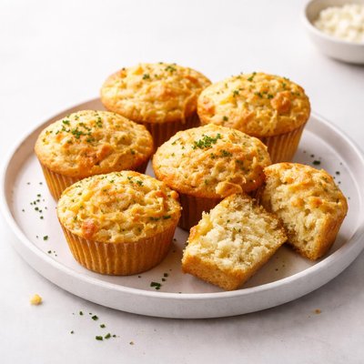 Image of Cornbread and Cheese Muffins