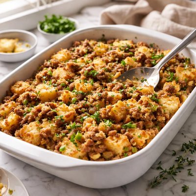 Image of Cornbread and Sausage Stuffing
