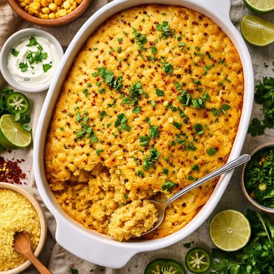 Image of Cornbread Pudding Cake Tomalito