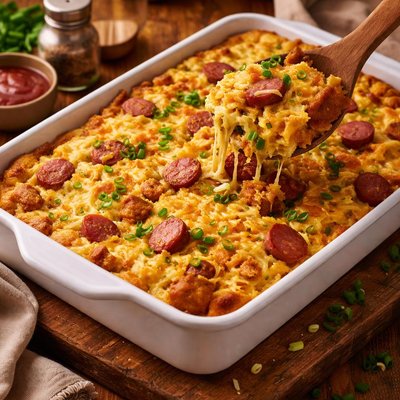 Image of Corndog Casserole