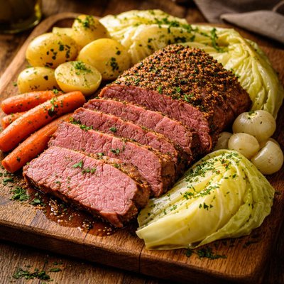 Image of Carne enlatada con repollo