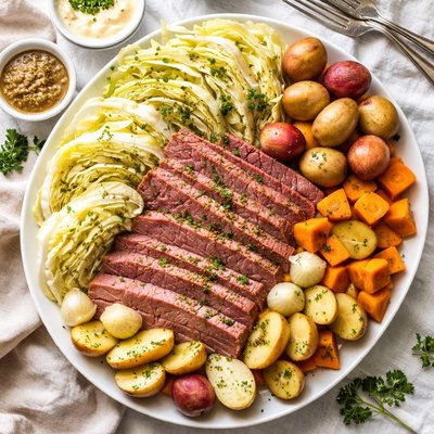 Image of Corned Beef and Cabbage for 2