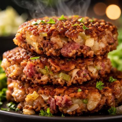 Image of Corned Beef and Cabbage Patties