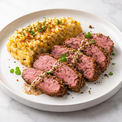 Image of Corned Beef and Corn Casserole
