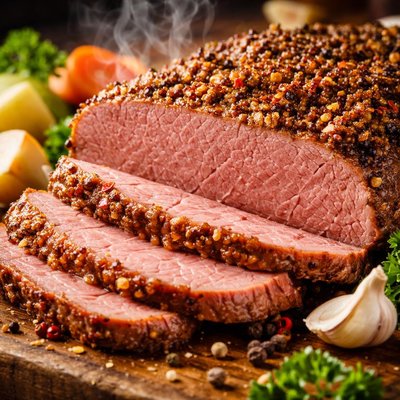 Image of Corned Beef Brisket from Scratch