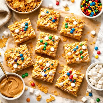 Image of Cornflake Candy Squares