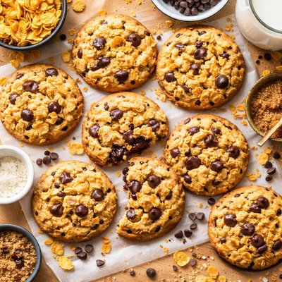 Image of Cornflake Chocolate Chip Cookies