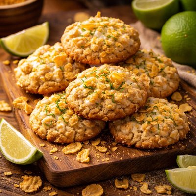 Image of Cornflake Key Lime Cookies