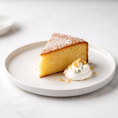 Image of Cornflour Butter Cake