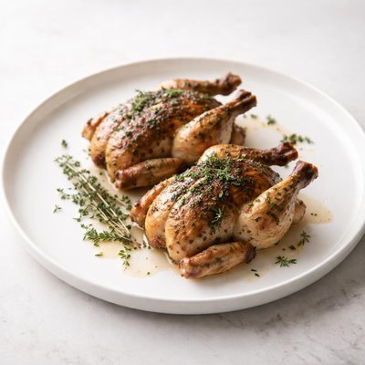Image of Cornish Game Hens with Herbs