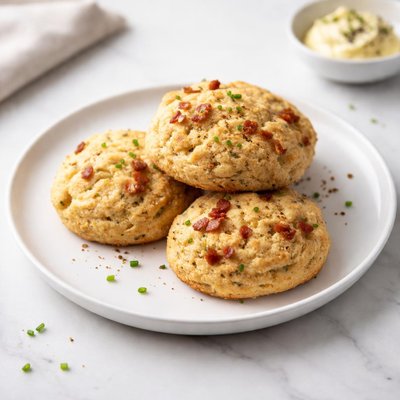 Image of Cornmeal Bacon Biscuits