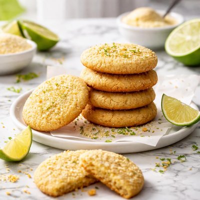 Image of Cornmeal Lime Cookies