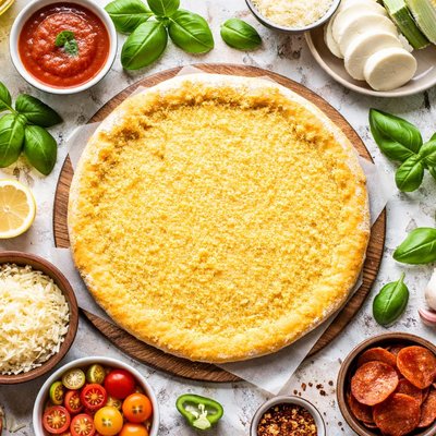Image of Cornmeal Pizza Crust
