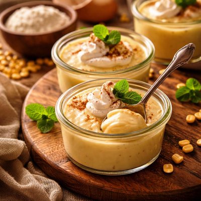 Image of Cornstarch Custard Pudding