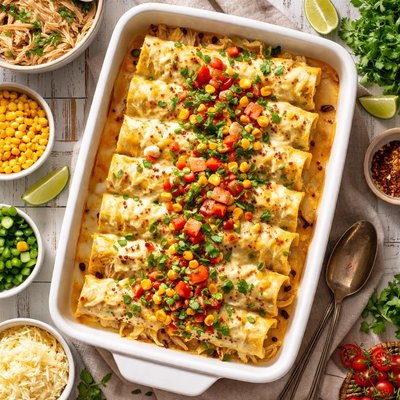 Image of Corny Chicken Cannelloni