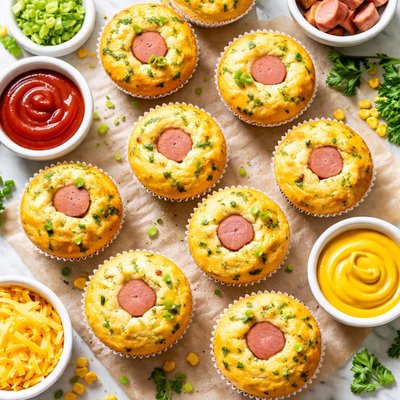 Image of Corny Dog Muffins