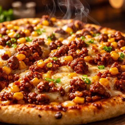 Image of Corny Sloppy Joe Pizza