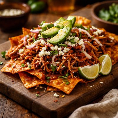 Image of Costa Rican Chilaquiles Tortilla Meat