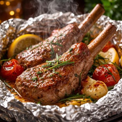 Image of Costolette Di Vitello Al Cartoccio