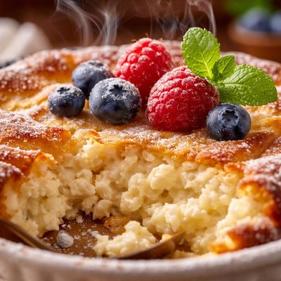 Image of Cottage Cheese Clafouti