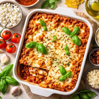 Image of Cottage Cheese Lasagna