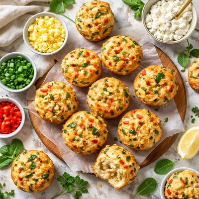 Image of Cottage Cheese Muffins