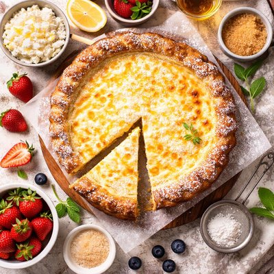 Image of Cottage Cheese Pie