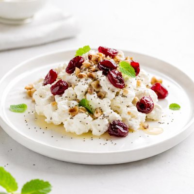 Image of Cottage Cheese with Cranberries