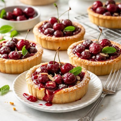 Image of Cottage Cherry Tarts