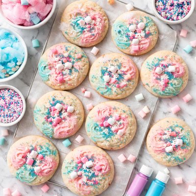 Image of Cotton Candy Cookies