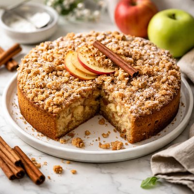 Image of Country Apple Crumb Cake
